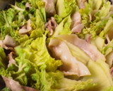 白菜と豚肉の簡単蒸し作り方4写真