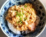 電子レンジ✿唐揚げ卵あんかけ丼作り方8写真