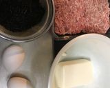 ふわふわ♡豆腐とヒジキのヘルシーバーグ作り方1写真