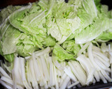 簡単★白菜とこんにゃくのごまマヨサラダ作り方1写真