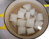 角煮と共に煮込む大根≦ФωФ≧作り方5写真