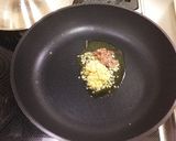 オイルパスタ(菜の花／牡蠣／乾燥エビ)作り方4写真