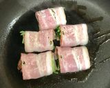 マグロのベーコン巻きソテー作り方4写真