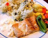 サーモンとカリフラワーのオーブン焼き作り方10写真