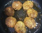 れんこんきんぴらで☆照焼きハンバーグ作り方7写真