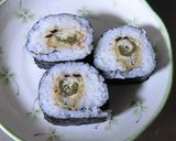 カキフライと塩昆布入りの簡単のり巻き作り方4写真