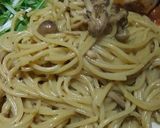 クリームジェノベーゼスパゲッティー作り方7写真
