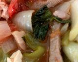 青梗菜と豚肉の炒め物作り方10写真