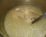 シンプル食材【丸鶏の参鶏湯スープ】作り方2写真