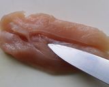 鶏ささみのカリカリチーズ焼き作り方1写真