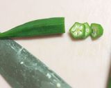 オクラのおかか和え作り方1写真