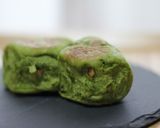 フライパンでちぎりパン☆抹茶とくるみで作り方6写真