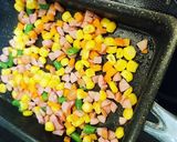 ズボラ飯！オムライス風卵ホットケーキ作り方1写真