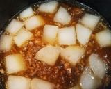 大根そぼろのあんかけ☆作り方3写真