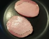 ロースハム＆卵★もりもりサンド作り方1写真