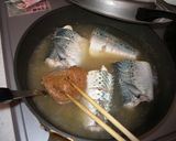 サバの梅味噌煮作り方5写真