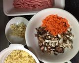 挽き肉のレタス包み作り方1写真