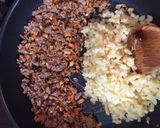挽き肉のレタス包み作り方5写真