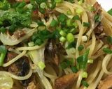 雑な男料理：鯖缶パスタ！！作り方6写真