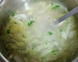 キャベツの中華スープ作り方2写真
