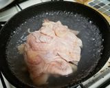 フライパン焼き鳥☆皮☆作り方2写真