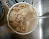 フライパン焼き鳥☆皮☆作り方3写真