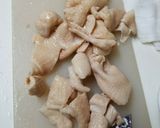 フライパン焼き鳥☆皮☆作り方4写真