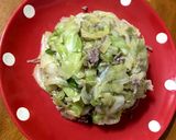 簡単オムキャベツ(*´˘`*)♡作り方3写真