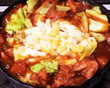 焼き鳥缶詰で作る〜超簡単チーズタッカルビ作り方6写真
