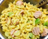味噌味☆まかろにサラダ作り方2写真