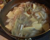 『豚と牛蒡と筍の甘辛煮』作り方4写真