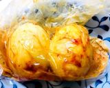 ピリ辛！液みそ豆板醤煮玉子作り方2写真