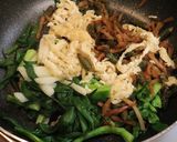 昼夕弁当に♪春の訪れ♪土筆と分葱の炒め物作り方4写真