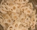 蓮根の和え物 ソーセージの付け合わせに!作り方1写真
