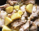 鶏手羽元のオリーブオイル揚げ煮作り方2写真