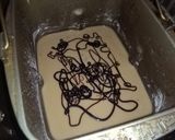 チョコマーブル甘さ控えめバターケーキ作り方2写真