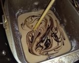 チョコマーブル甘さ控えめバターケーキ作り方3写真