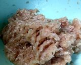 鶏ひき肉の豆腐ハンバーグ作り方3写真