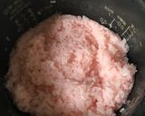 硬くならない♥簡単もち米で桜餅♥作り方4写真