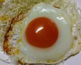ラー油で目玉焼き☝絶品旨辛目玉焼きレシピ作り方8写真