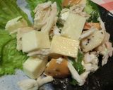 鶏ささみとチーズのサラダ作り方4写真