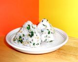 ✿焼きほうれん草　no　栄養おにぎり♪♪作り方3写真
