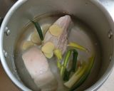 圧力鍋で豚バラブロックの茹で豚作り方4写真