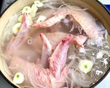 絶品☆簡単！コラーゲン手羽先スープ♪作り方3写真