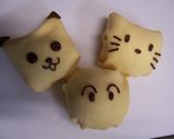 市販のロールケーキ入れてキャラクレープ♪作り方17写真