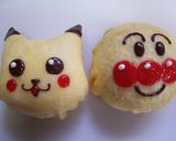 市販のロールケーキ入れてキャラクレープ♪作り方19写真