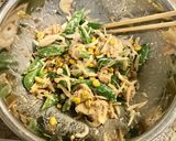 鮭缶とスナップエンドウのサラダ♪作り方3写真