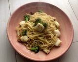 冷凍庫にある2つだけdeスプリングパスタ作り方4写真