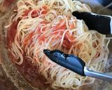 簡単！冷製パスタ風ツナトマト麺(ランチ)作り方4写真