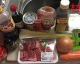 牛肉のトマト赤ワイン煮作り方1写真